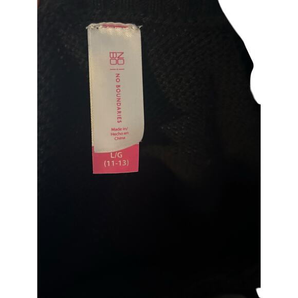 Ugly Christmas Sweater Grumpy Cat In Santa Hat Nope Not Today Size L (11-13) - Picture 5 of 5